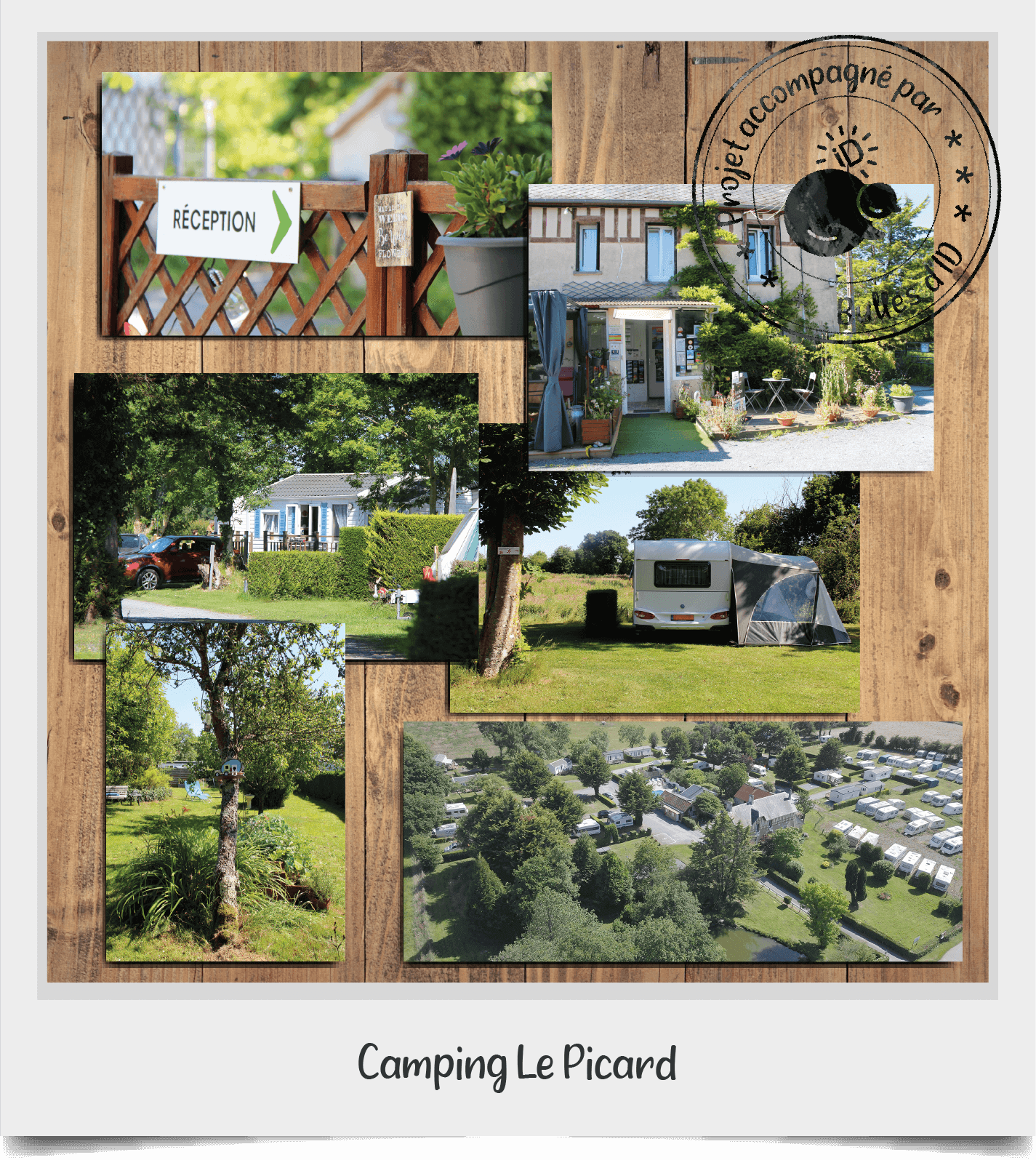 Polaroid Camping Le Picard - Photographies