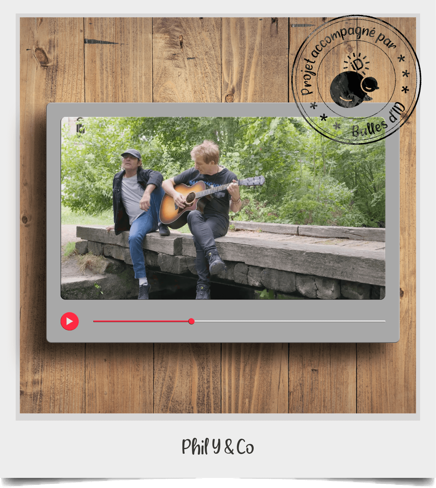 Polaroid Phil Y & Co clip musical Crawling